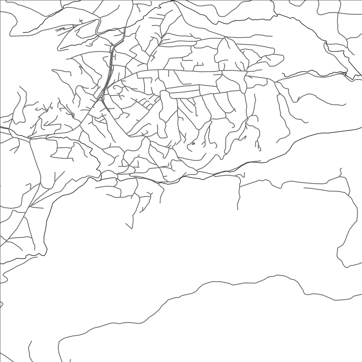 ROAD MAP OF GADABAY, AZERBAIJAN BY MAPBAKES