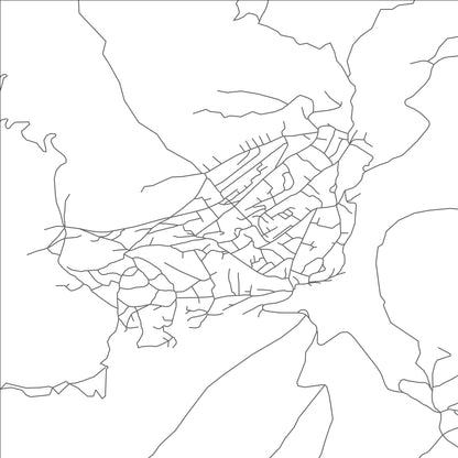 ROAD MAP OF KHAMIS MUSHAYT, SAUDI ARABIA BY MAPBAKES