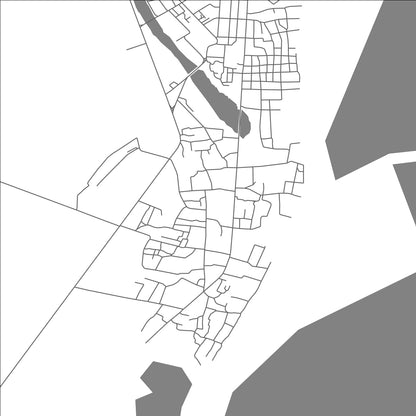 ROAD MAP OF RIYADH, SAUDI ARABIA BY MAPBAKES