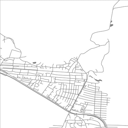 ROAD MAP OF QOBUSTAN, AZERBAIJAN BY MAPBAKES