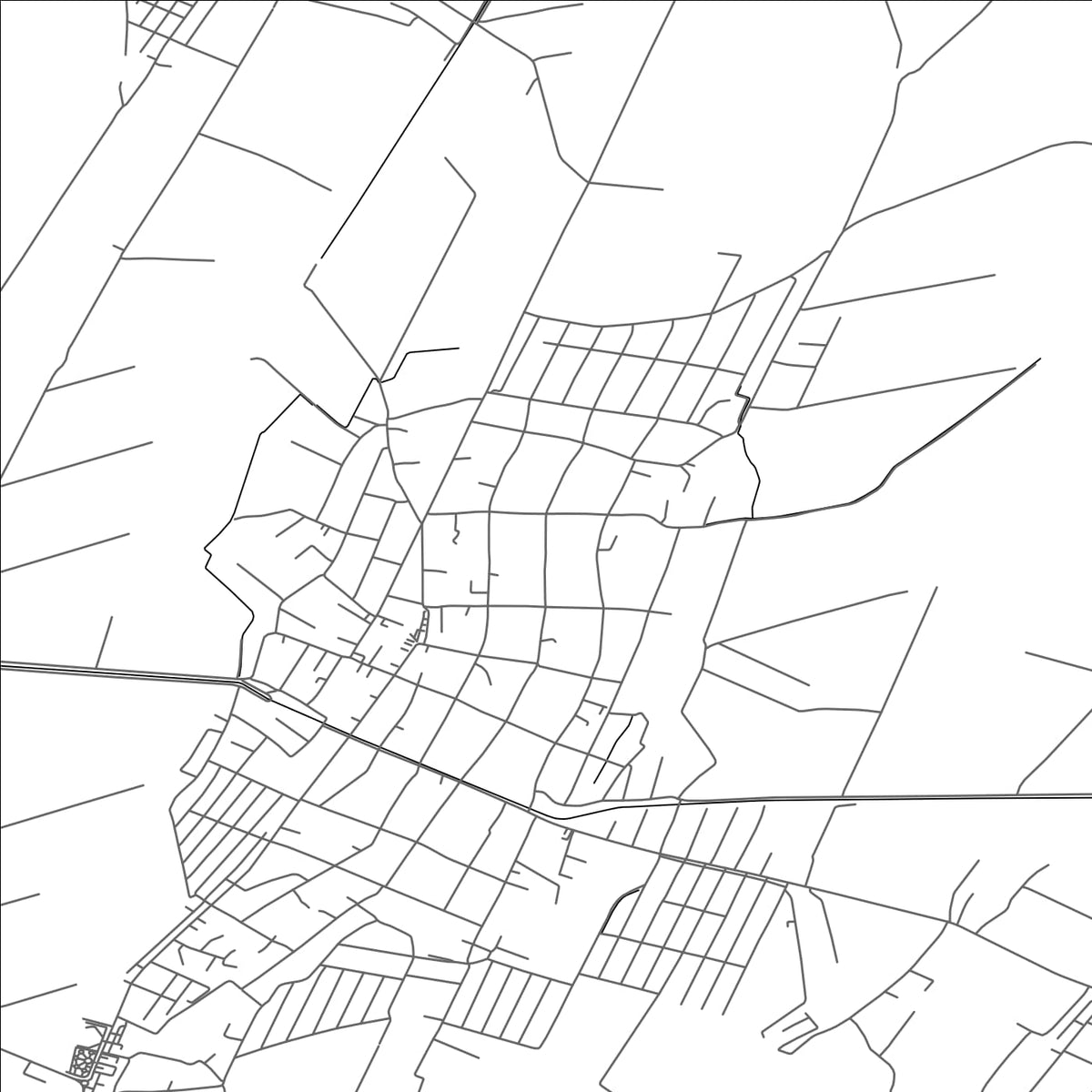 ROAD MAP OF SAMUX, AZERBAIJAN BY MAPBAKES