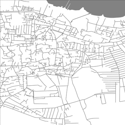 ROAD MAP OF SUVALAN, AZERBAIJAN BY MAPBAKES