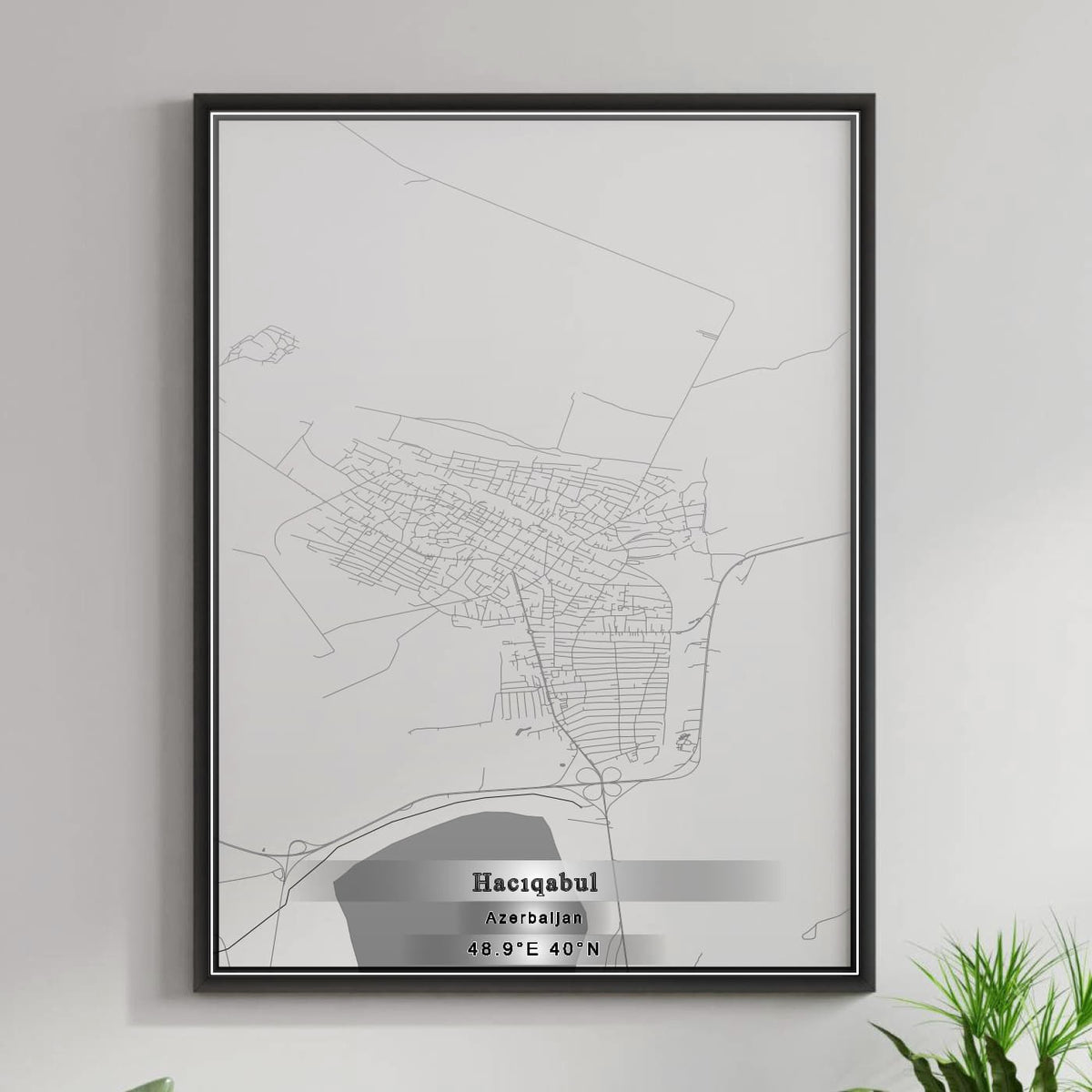 ROAD MAP OF DUBA, SAUDI ARABIA BY MAPBAKES