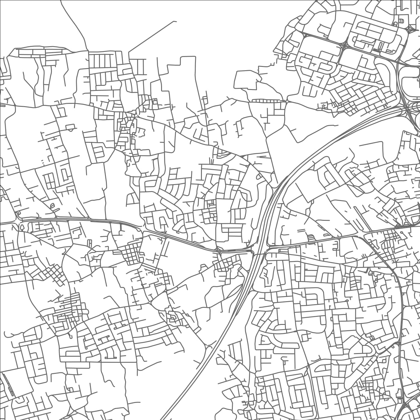 ROAD MAP OF ḨILLAT ‘ABD AŞ ŞĀLIḨ, BAHRAIN BY MAPBAKES