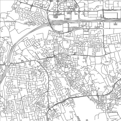 ROAD MAP OF JIDD ḨAFŞ, BAHRAIN BY MAPBAKES