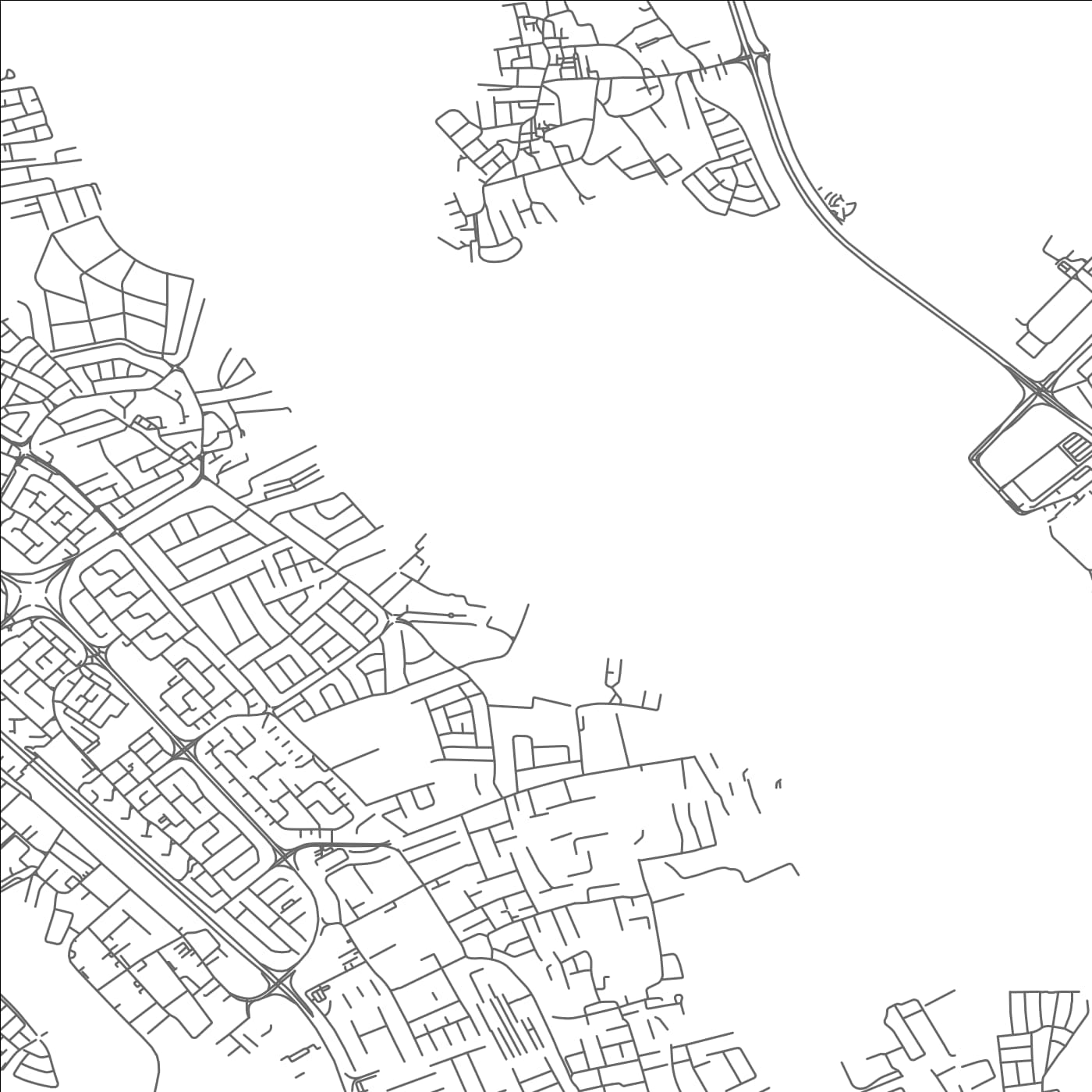 ROAD MAP OF JURDĀB, BAHRAIN BY MAPBAKES