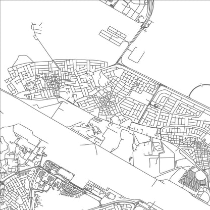 ROAD MAP OF SAMĀHĪJ, BAHRAIN BY MAPBAKES