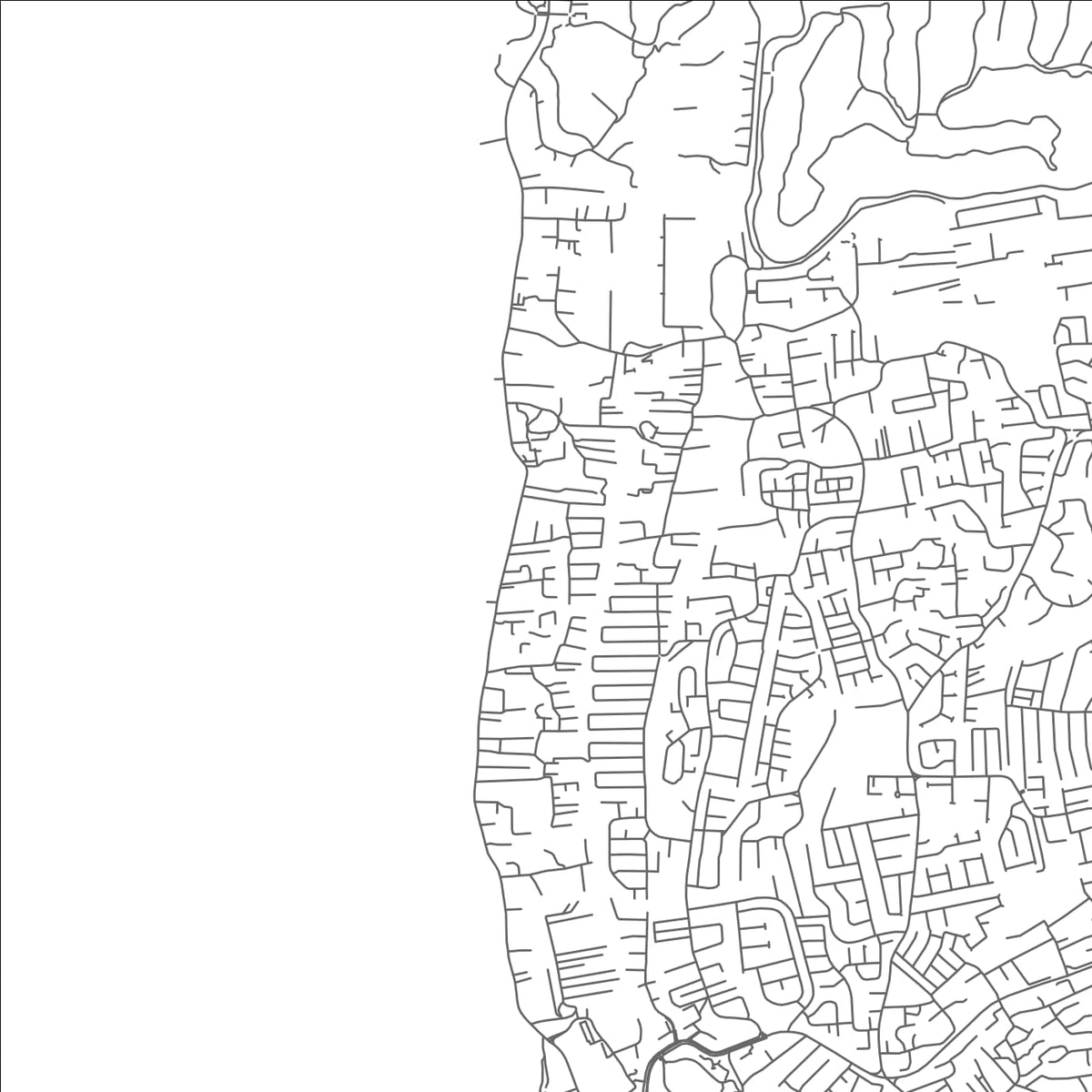 ROAD MAP OF APPLEBY, BARBADOS BY MAPBAKES