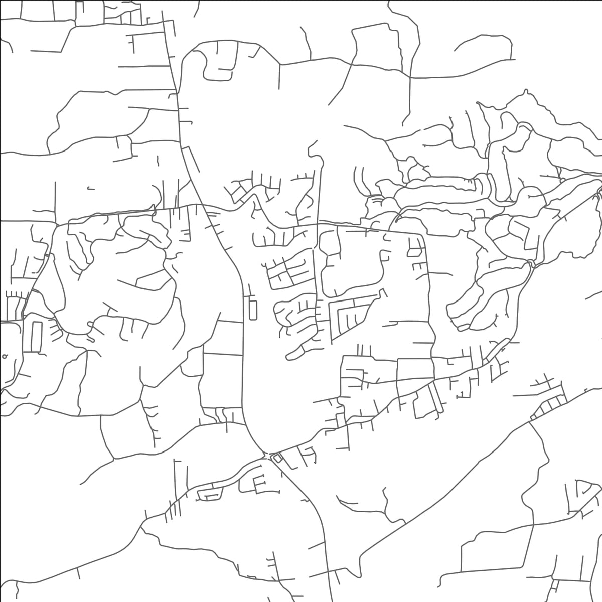 ROAD MAP OF DEANES, BARBADOS BY MAPBAKES
