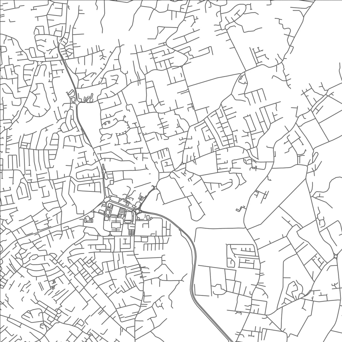 ROAD MAP OF JACKSON, BARBADOS BY MAPBAKES
