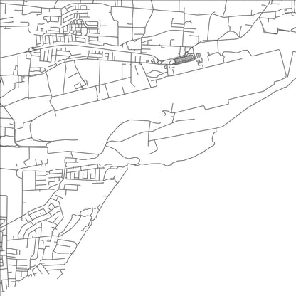 ROAD MAP OF PARAGON, BARBADOS BY MAPBAKES