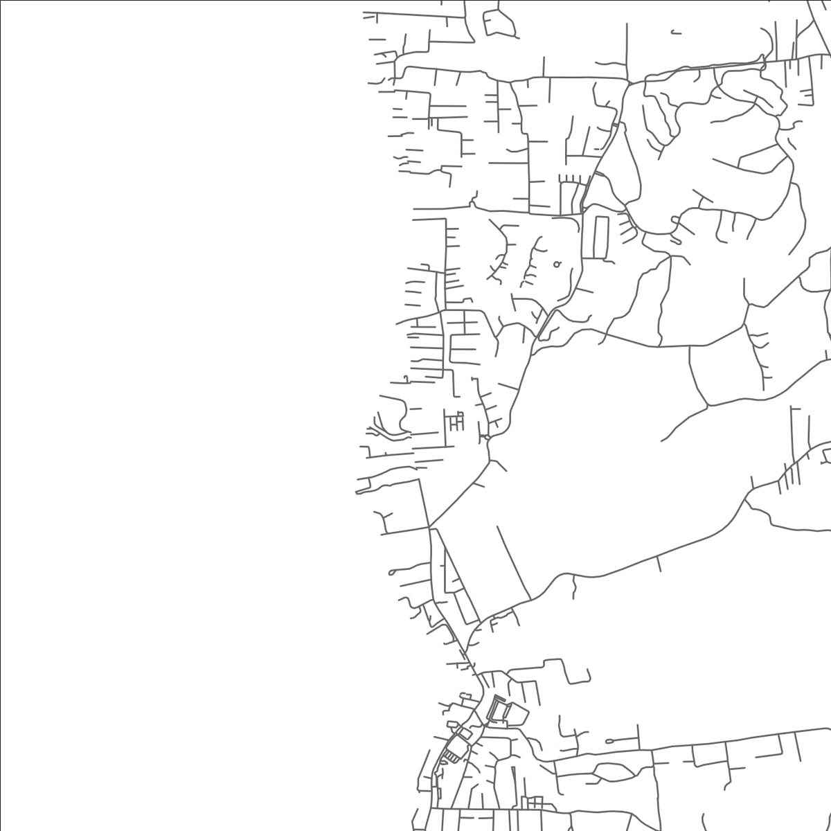ROAD MAP OF PORTERS, BARBADOS BY MAPBAKES