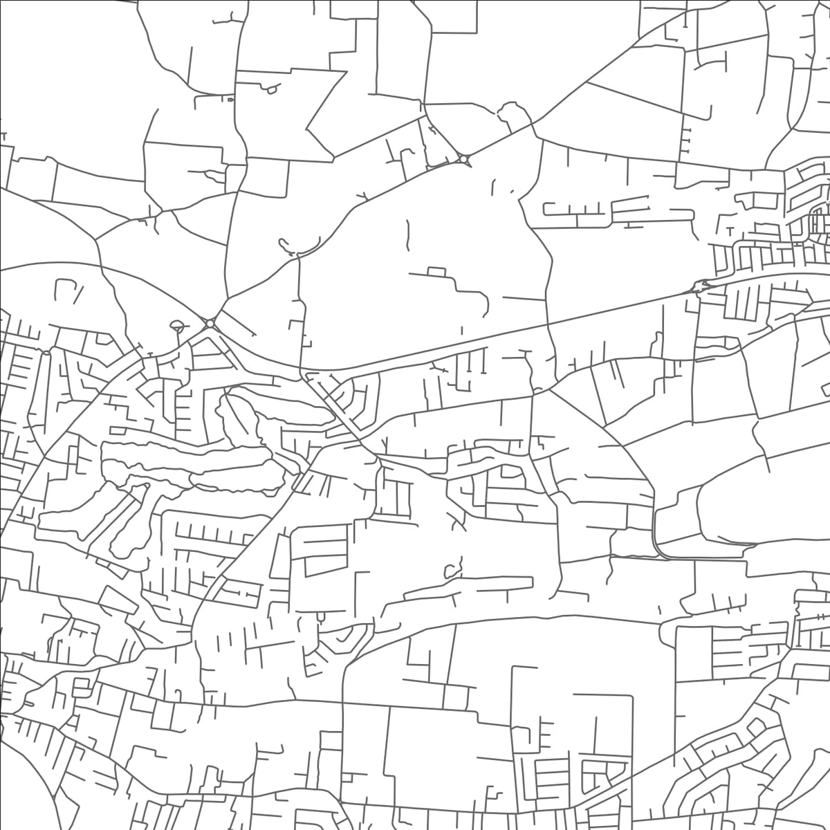 ROAD MAP OF PROVIDENCE, BARBADOS BY MAPBAKES