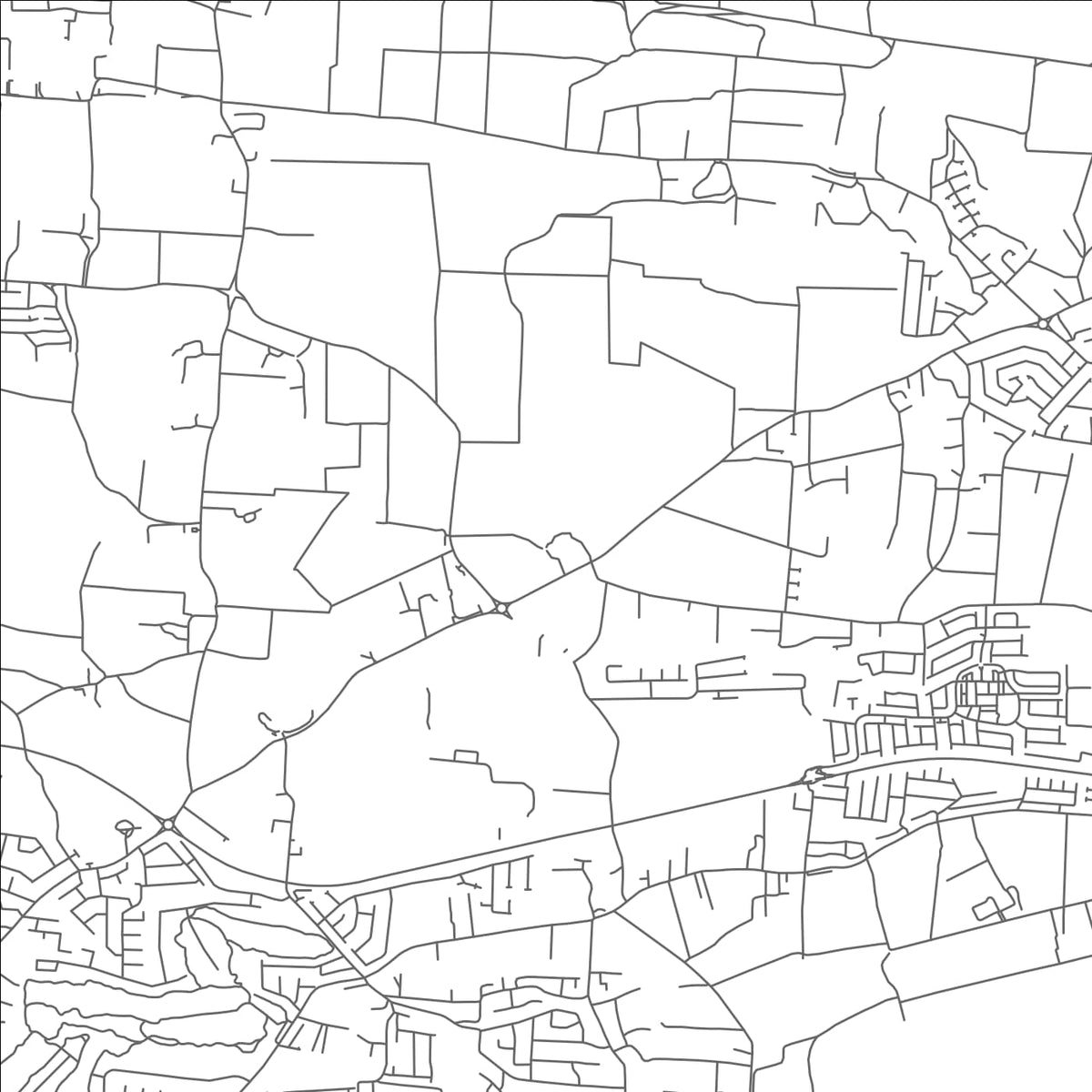 ROAD MAP OF SEARLES TENANTRY, BARBADOS BY MAPBAKES