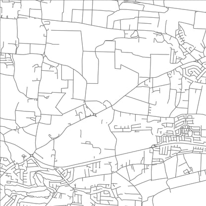 ROAD MAP OF SEARLES TENANTRY, BARBADOS BY MAPBAKES