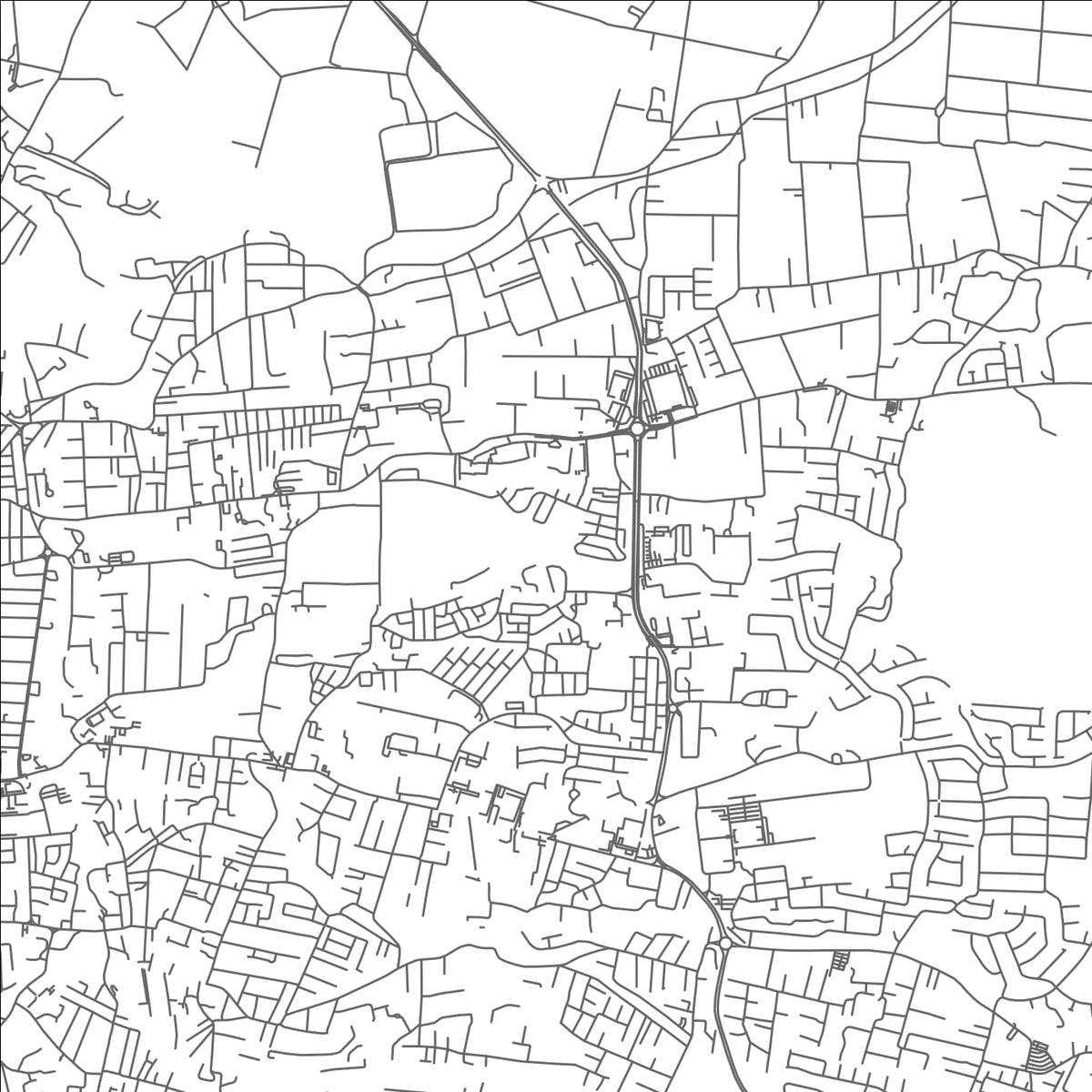 ROAD MAP OF SION HILL, BARBADOS BY MAPBAKES