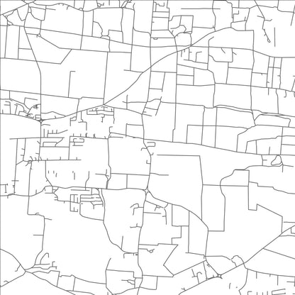 ROAD MAP OF SKEENES HILL, BARBADOS BY MAPBAKES