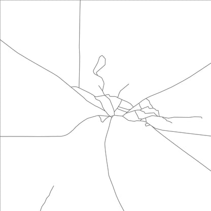 ROAD MAP OF MALWELWE, BOTSWANA BY MAPBAKES