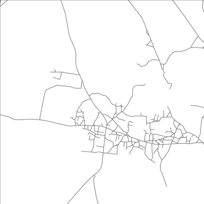 ROAD MAP OF MARLBELA, BOTSWANA BY MAPBAKES