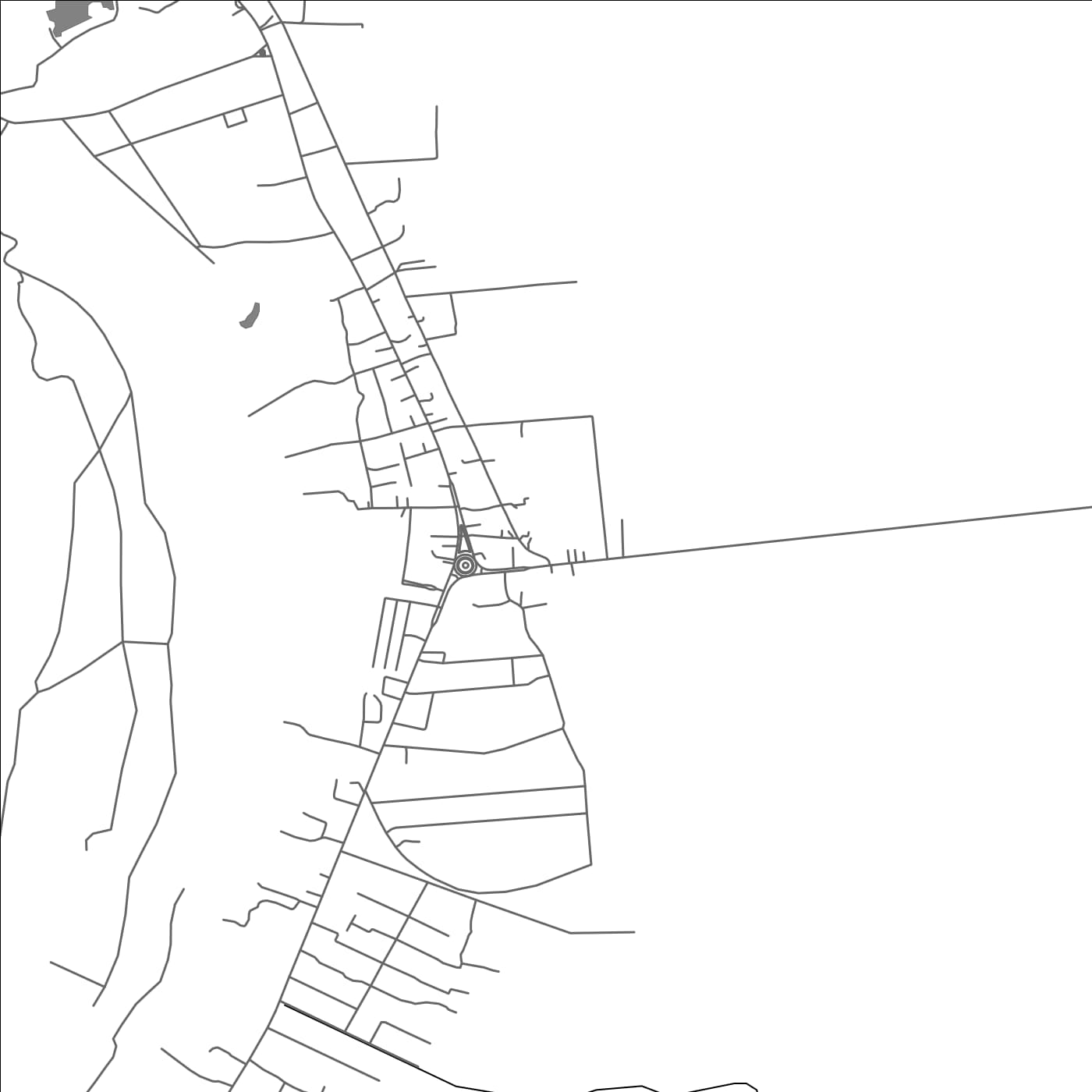 ROAD MAP OF PREY NOB, CAMBODIA BY MAPBAKES