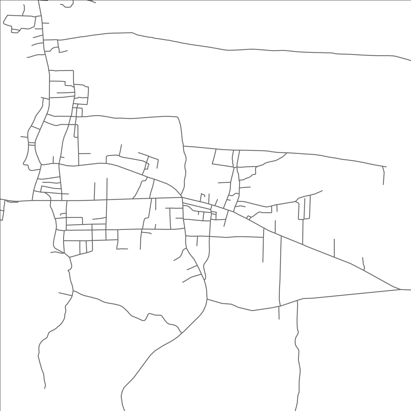 ROAD MAP OF SAMPOV LUN, CAMBODIA BY MAPBAKES