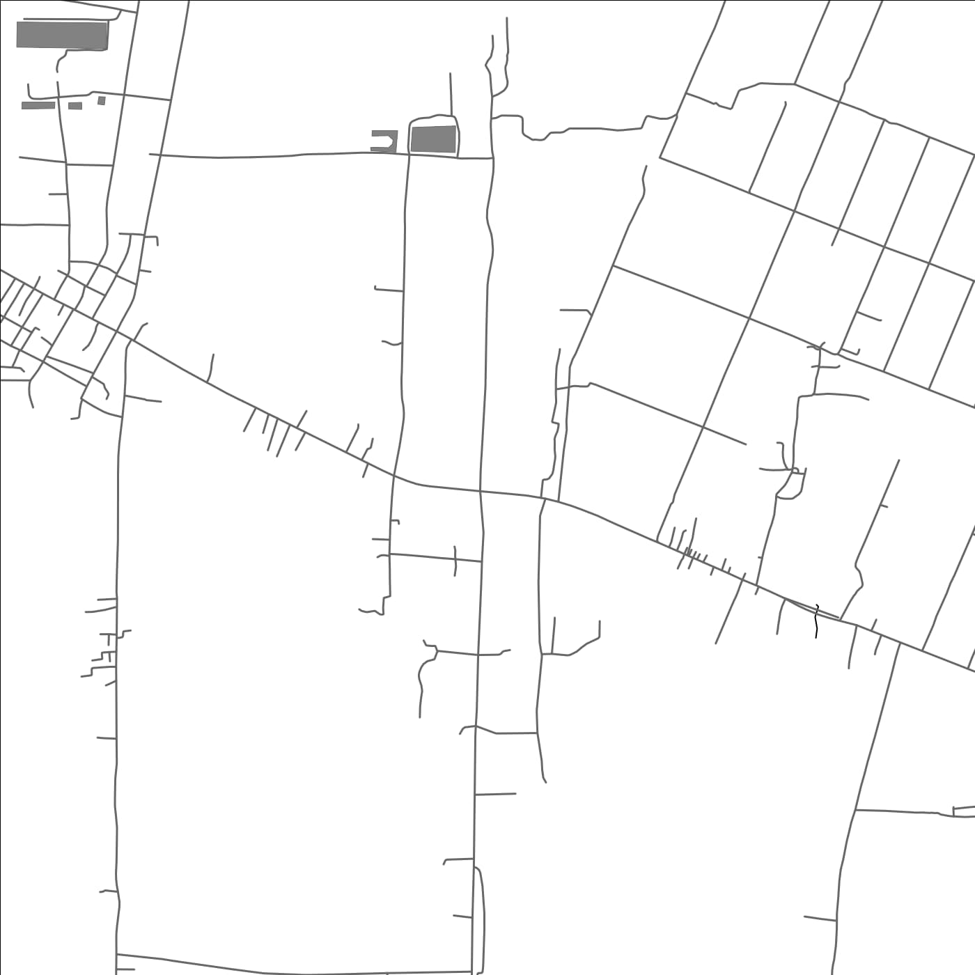 ROAD MAP OF SOUTR NIKOM, CAMBODIA BY MAPBAKES