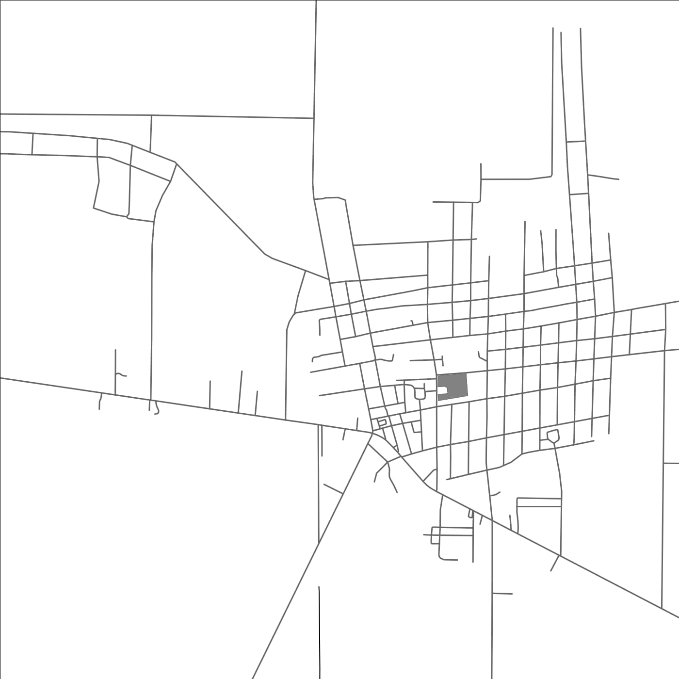 ROAD MAP OF SUONG, CAMBODIA BY MAPBAKES