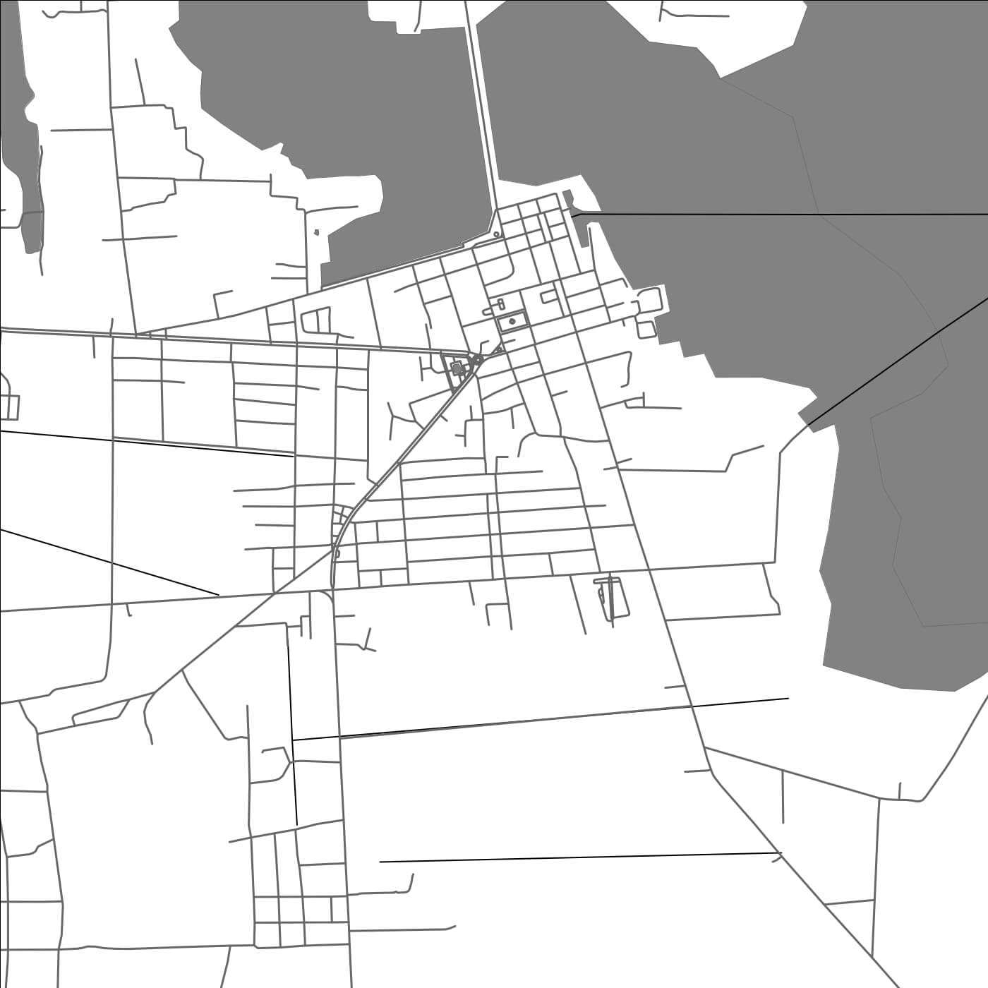 ROAD MAP OF TAKEO, CAMBODIA BY MAPBAKES