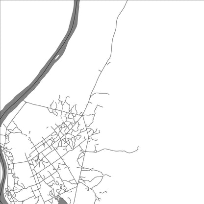 ROAD MAP OF NOLA, CENTRAL AFRICAN REPUBLIC BY MAPBAKES