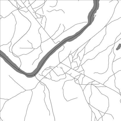 ROAD MAP OF RAFAI, CENTRAL AFRICAN REPUBLIC BY MAPBAKES