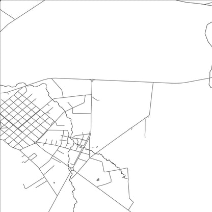ROAD MAP OF AIGUA, URUGUAY BY MAPBAKES