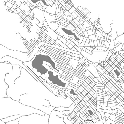 ROAD MAP OF DOLISIE, CONGO BY MAPBAKES
