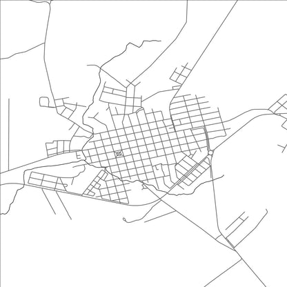 ROAD MAP OF CASTILLOS, URUGUAY BY MAPBAKES