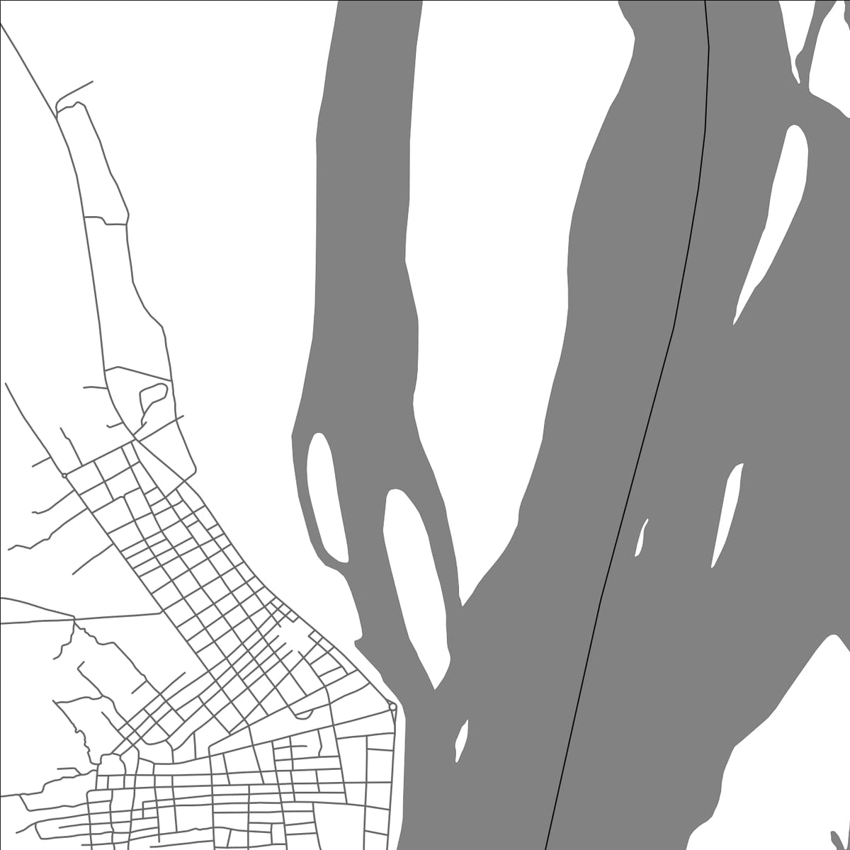 ROAD MAP OF IMPFONDO, CONGO BY MAPBAKES