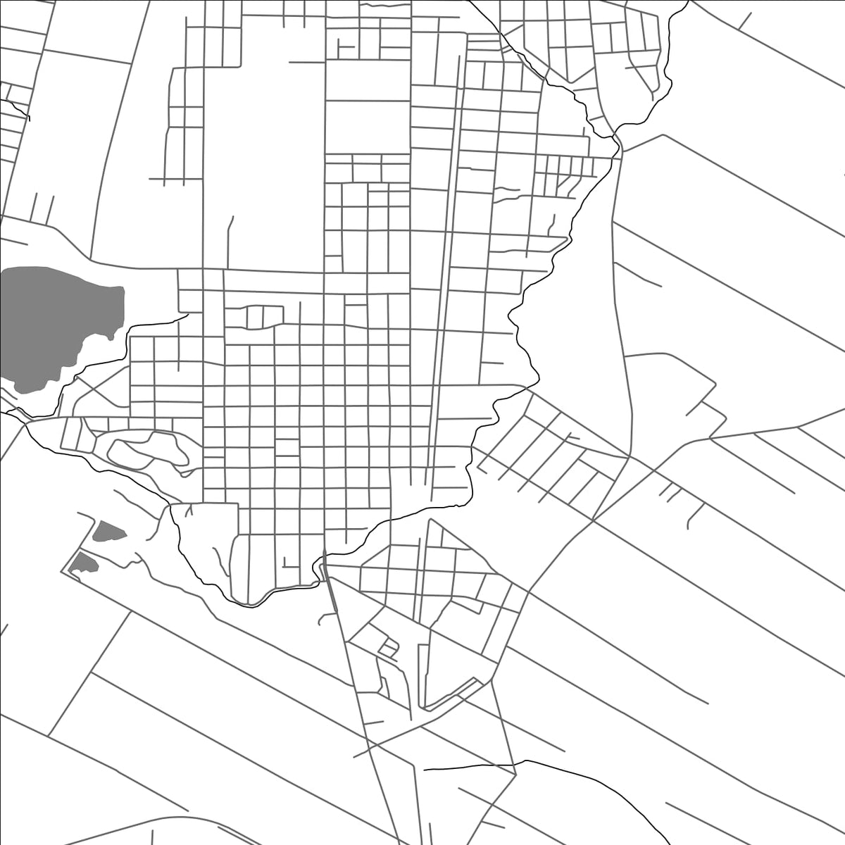 ROAD MAP OF LA PAZ, URUGUAY BY MAPBAKES