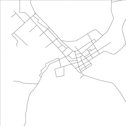 ROAD MAP OF SIBITI, CONGO BY MAPBAKES