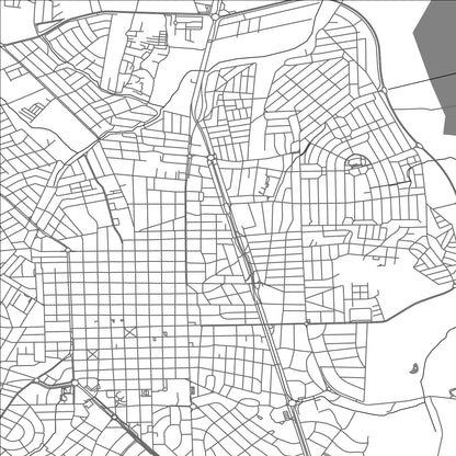ROAD MAP OF MALDONADO, URUGUAY BY MAPBAKES