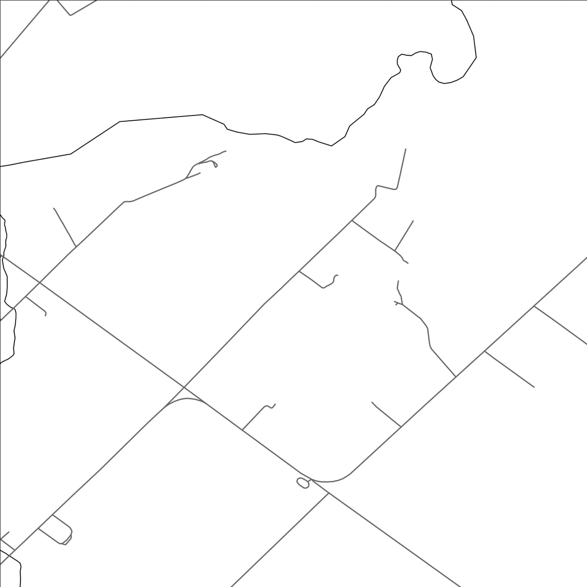 ROAD MAP OF NUEVA HELVECIA, URUGUAY BY MAPBAKES