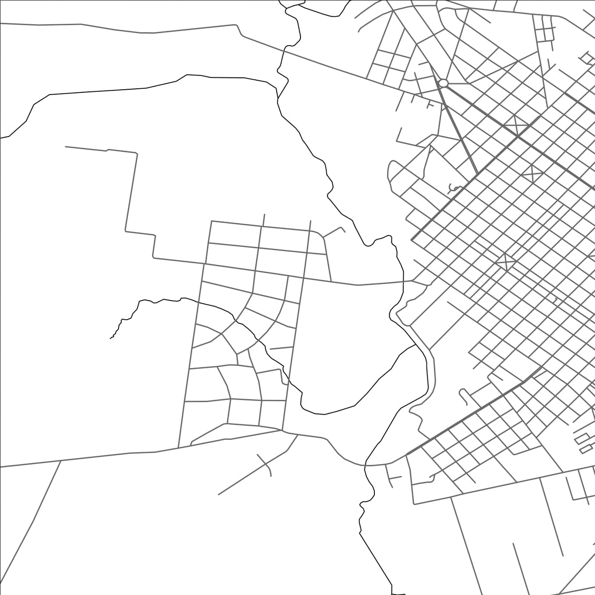 ROAD MAP OF ROCHA, URUGUAY BY MAPBAKES