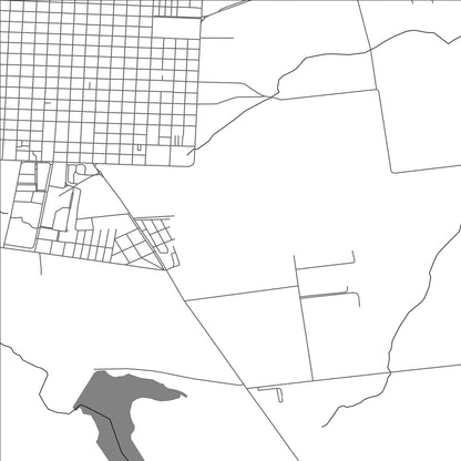 ROAD MAP OF TRINIDAD, URUGUAY BY MAPBAKES
