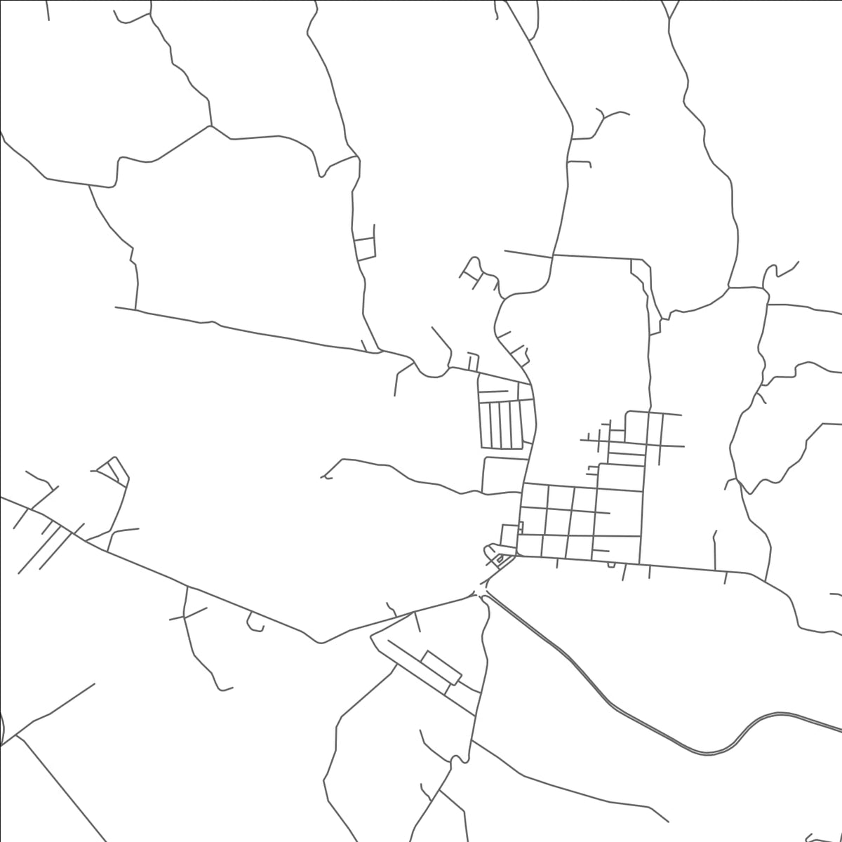 ROAD MAP OF FLORENCIA, COSTA RICA BY MAPBAKES