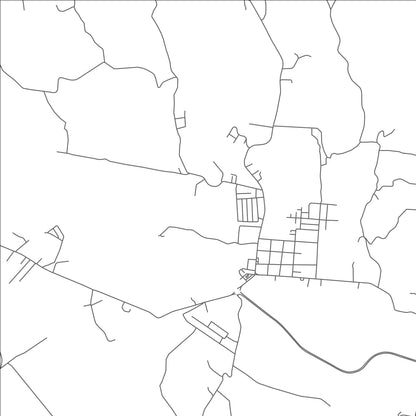 ROAD MAP OF FLORENCIA, COSTA RICA BY MAPBAKES
