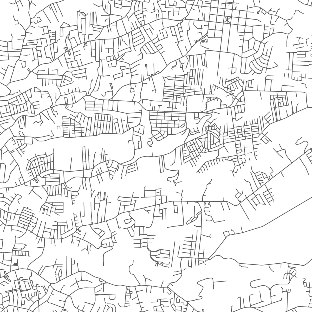 ROAD MAP OF PURRAL, COSTA RICA BY MAPBAKES