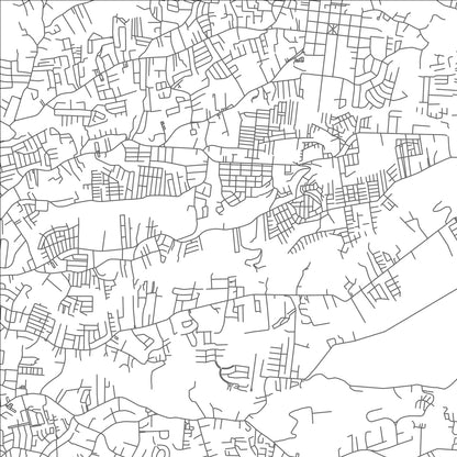 ROAD MAP OF PURRAL, COSTA RICA BY MAPBAKES