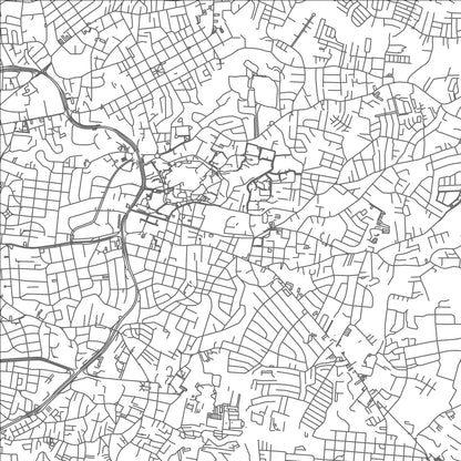 ROAD MAP OF SAN PEDRO, COSTA RICA BY MAPBAKES