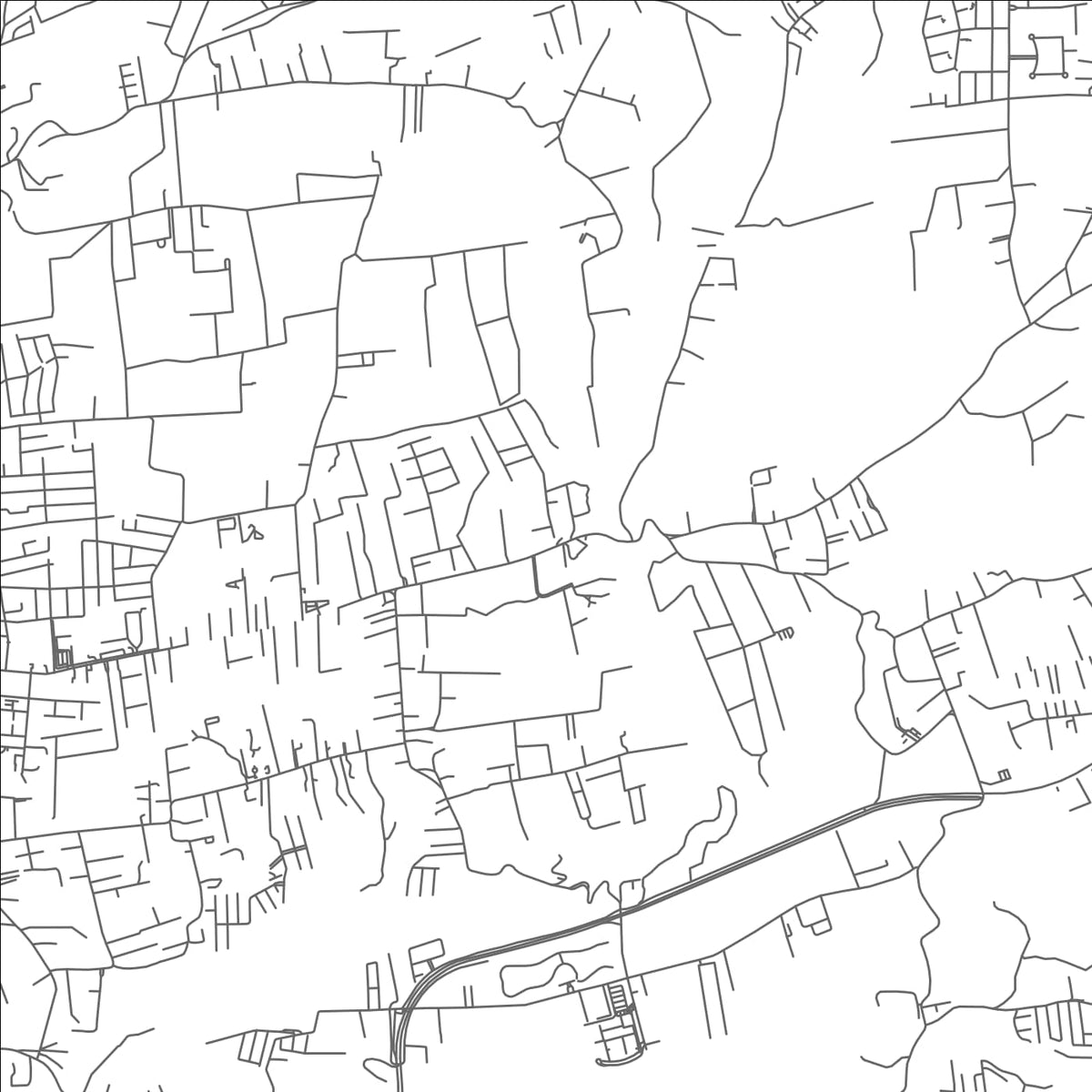 ROAD MAP OF SANTO DOMINGO, COSTA RICA BY MAPBAKES