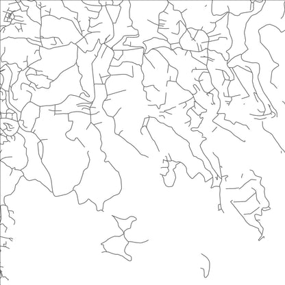 ROAD MAP OF LOWER WOBURN, GRENADA BY MAPBAKES