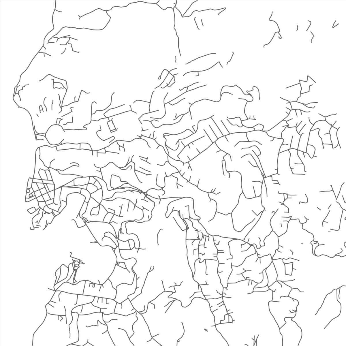 ROAD MAP OF MOUNT HELICON, GRENADA BY MAPBAKES
