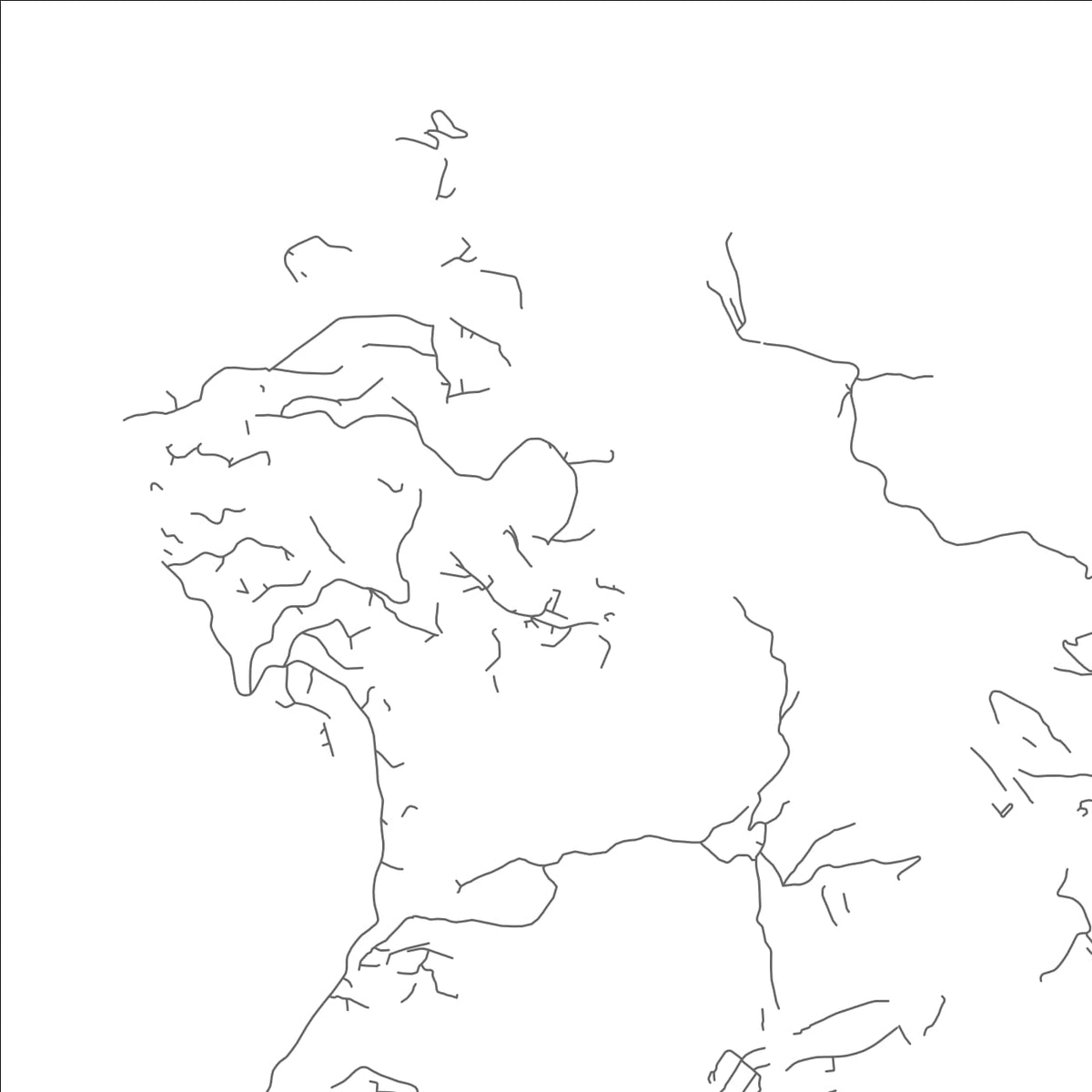 ROAD MAP OF MOUNT MORITZ LAND SETTLEMENT, GRENADA BY MAPBAKES