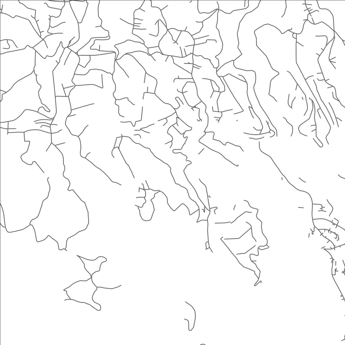 ROAD MAP OF PETIT CALIVIGNY, GRENADA BY MAPBAKES